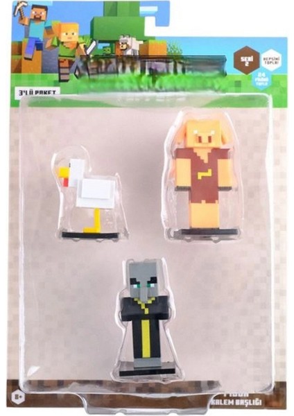 3D Toppeez 3'lü Figür Seti Seri 2 Adet Fiyatıdır indirimleri