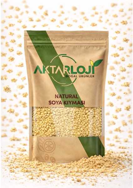 500 gr Naturel Soya Kıyması / Bitkisel Protein Kaynağı / Katkısız & Doğal fırsatları