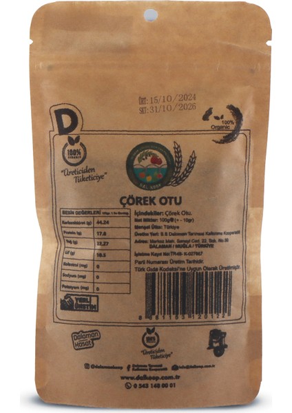 Dal-Koop Çörek Otu 100GR fiyatları