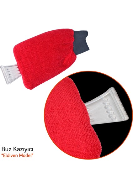 Buz Kazıyıcı + Kar Temizleme Eldiveni BR0922424 fiyatları