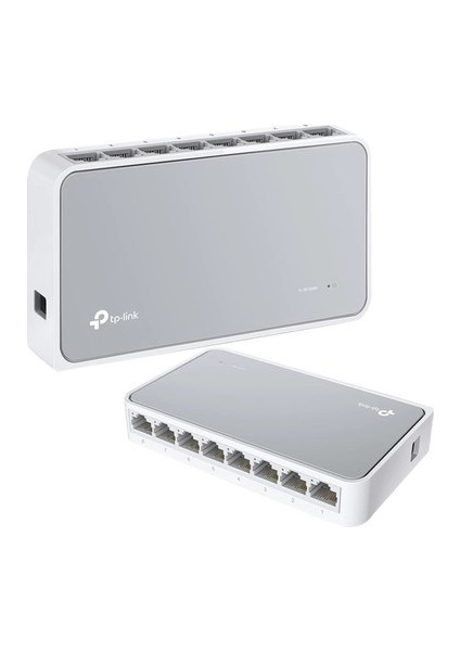 Tp-Link TL-SF1008D 8 Port 10-100 Mbps Switch Plastik fırsatları