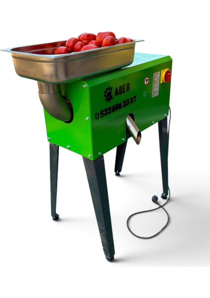ASM 500 Salça Makinası Kırmızı Renk modelleri