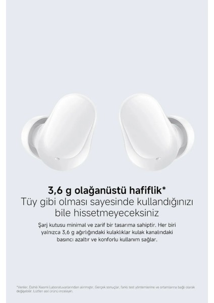 Redmi Buds 6 Play Beyaz Kulakiçi Kulaklık- Gürültü Engelleme BT 5.4 TWS (Xiaomi TR Garantili) fırsatları
