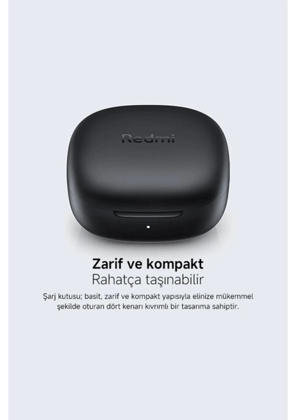 Redmi Buds 6 Play Beyaz Kulakiçi Kulaklık- Gürültü Engelleme BT 5.4 TWS (Xiaomi TR Garantili) indirimleri