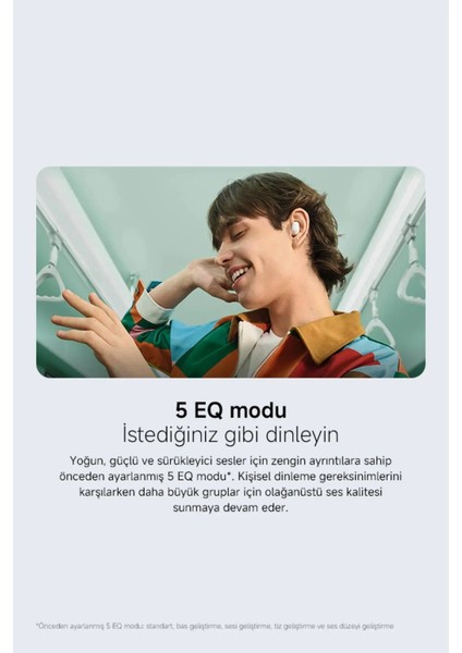 Redmi Buds 6 Play Beyaz Kulakiçi Kulaklık- Gürültü Engelleme BT 5.4 TWS (Xiaomi TR Garantili)