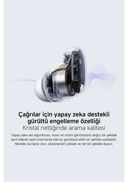 Redmi Buds 6 Play Beyaz Kulakiçi Kulaklık- Gürültü Engelleme BT 5.4 TWS (Xiaomi TR Garantili)