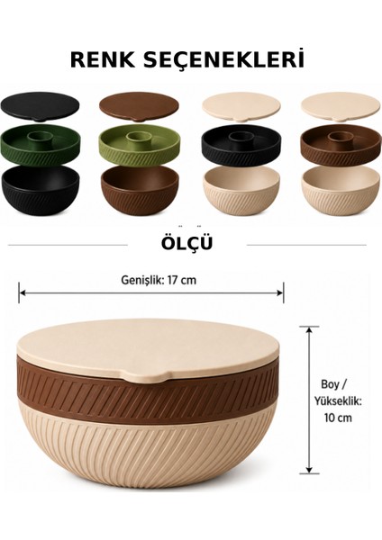 3D Pistachio Pratik Çöp Hazneli Çerezlik Kase modelleri