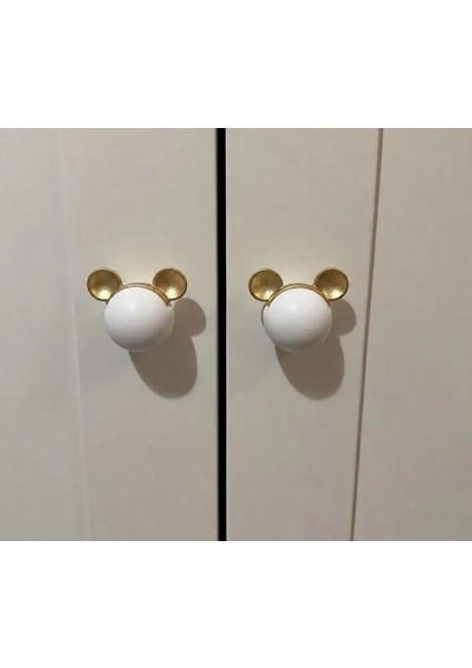 Fare Mickey Mouse Kulp Dolap Çekmece Seramik Çinko Alaşımı Kaliteli fırsatları
