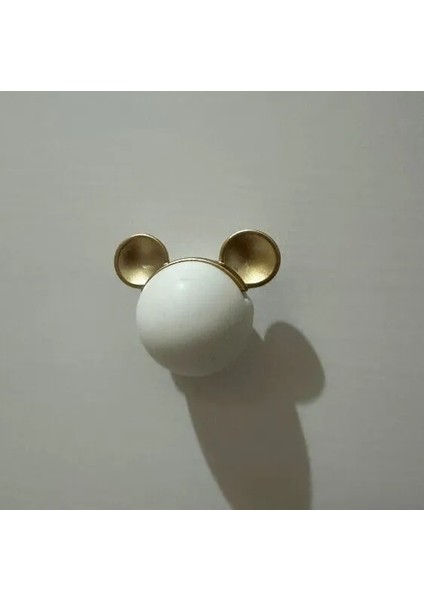 Fare Mickey Mouse Kulp Dolap Çekmece Seramik Çinko Alaşımı Kaliteli