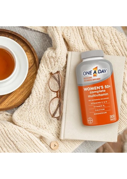 One A Day Women's 50+ Multivitamin 300 Tablet Vitamin ve Mineral Desteği modelleri