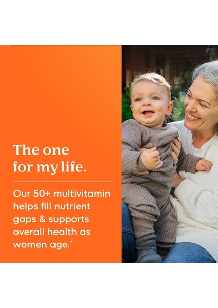 One A Day Women's 50+ Multivitamin 300 Tablet Vitamin ve Mineral Desteği indirimleri