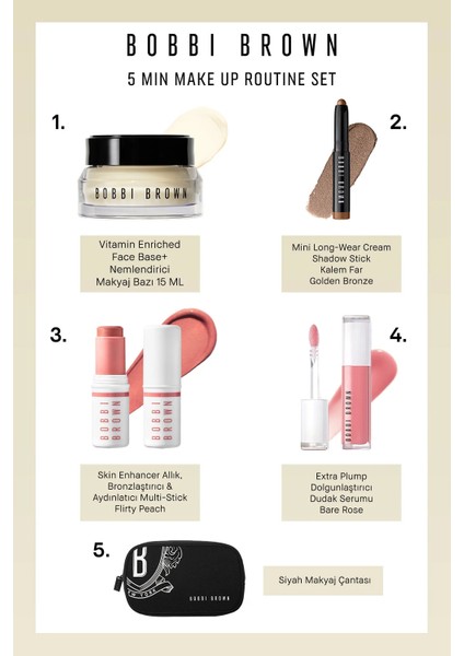 5 Min Make Up Routine Set fiyatları