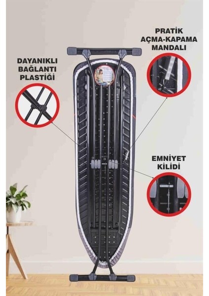 Megsan Devecioğlu Harbinger MM151 Ultraboard Ütü Masası indirimleri