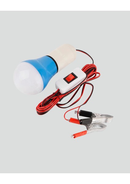 Timsah Kıskaçlı 12V LED Ampul Kamp ve Acil Durum Lambası fırsatları