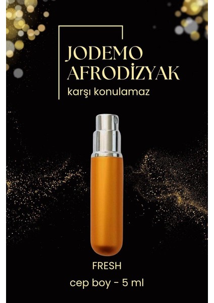 Afrodizyak Etkili Erkek Parfüm Cep Boy Fresh 5ml fiyatları