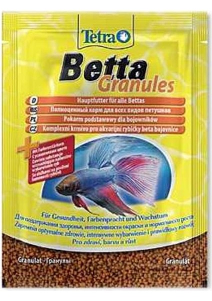 Canarino Tetra Betta Granules 5 gr modelleri