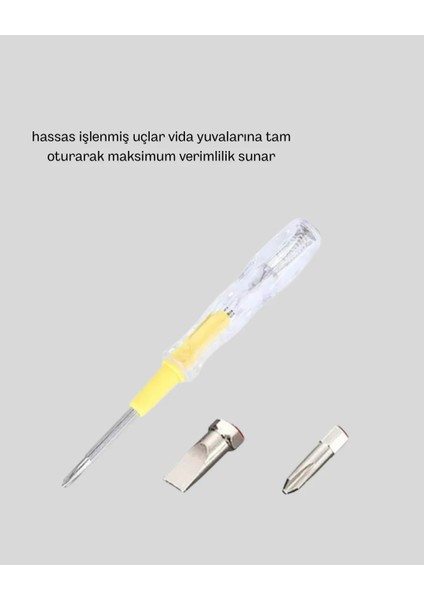 Canarino Neon Işıklı Elektrik Kontrol Kalemi indirimleri