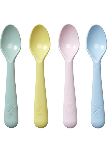 Sidelyasell Ikea 4 Yemek Kaşığı Kalas Seti (Farklı Renkler) modelleri