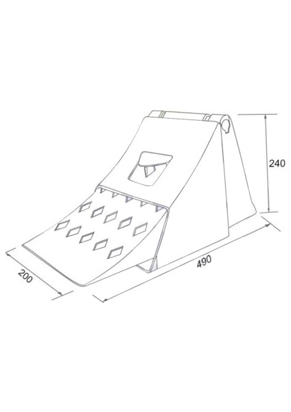 Ayrex Brio Plastik Lastik Takozu 50X20 modelleri