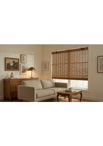 Katlamalı Ahşap Bambu Stor Kapadokya (80X160 Cm) fiyatları