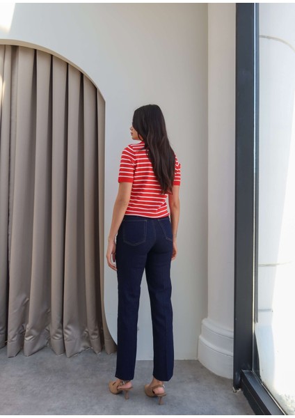 Straight Paça Kesik Jean indirimleri