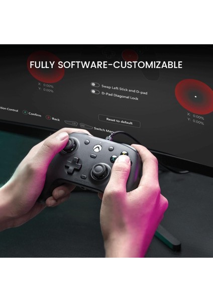 Nerimu Gamesir G7 He Wired Xbox Controller,hall Effect Sticks | Xbox Series X|s, Xbox One, Windows 1