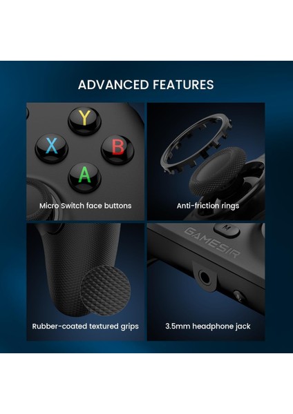 Nerimu Gamesir G7 He Wired Xbox Controller,hall Effect Sticks | Xbox Series X|s, Xbox One, Windows 1