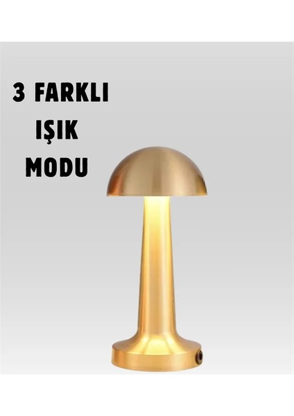 USB Şarjlı Dokunmatik LED Masa Lambası – 3 Renk Modu & Dimmer fiyatları
