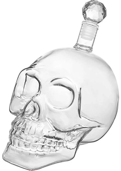 Crystal Head Kuru Kafa Cam Şişe Hediyelik Sürahi (350 Ml) modelleri