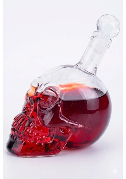 Crystal Head Kuru Kafa Cam Şişe Hediyelik Sürahi (350 Ml) indirimleri