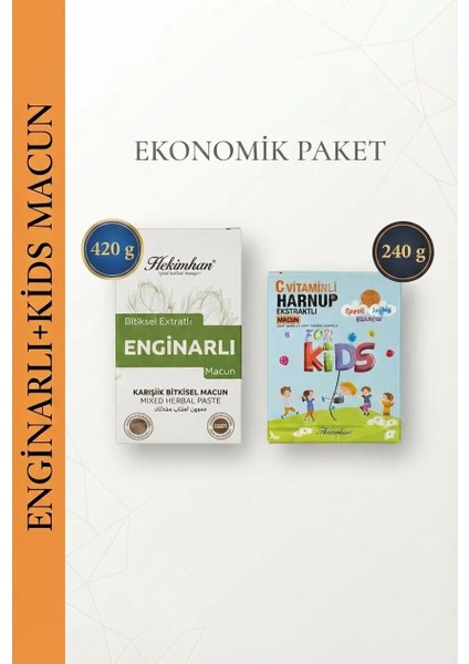 2’li Özel Macun Seti |enginarlı Macun + Kids Çocuk Macunu 2’li Set fiyatları