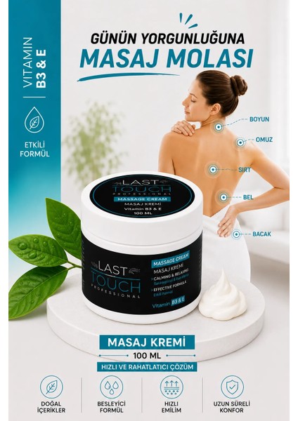 2'li Paket Masaj Kremi 100 ml Vitamin B3 & E fiyatları