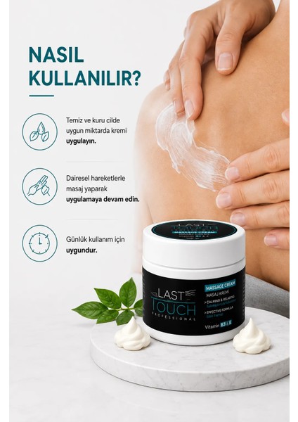 2'li Paket Masaj Kremi 100 ml Vitamin B3 & E