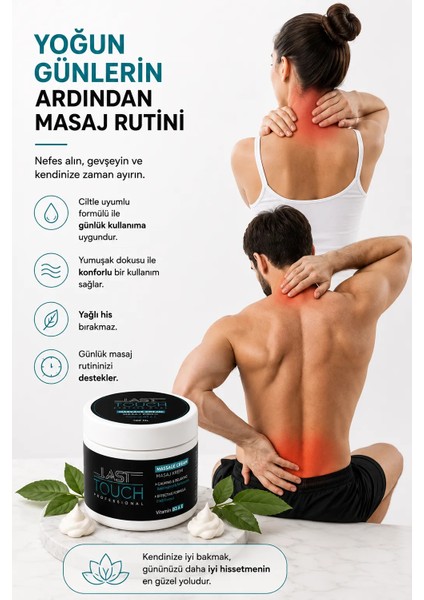 2'li Paket Masaj Kremi 100 ml Vitamin B3 & E