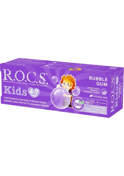 .kids Diş Macunu 4-7 Yaş 35 ml Sakız fiyatları