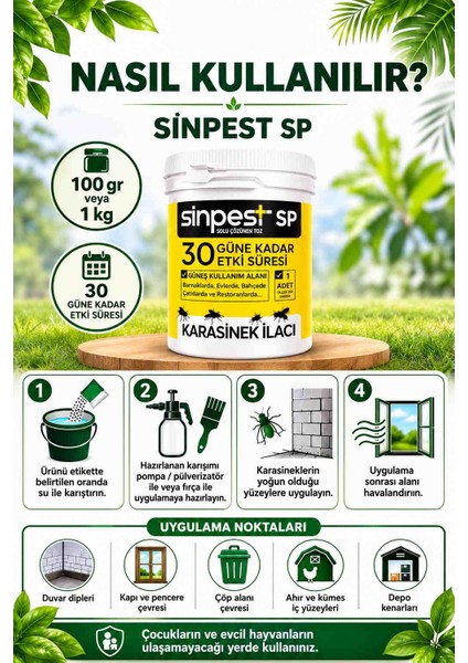 500 ml Karasinek Ilacı 4 Adet modelleri
