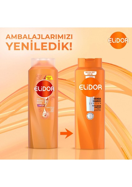 Prime Elidor Saç Bakım Şampuanı, Anında Onarıcı, 650 ml