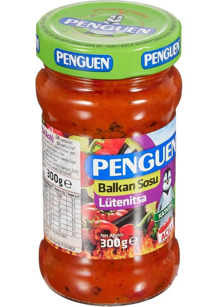 Pmstore Penguen Lütenitsa Acılı Balkan Sosu 300 gr fırsatları
