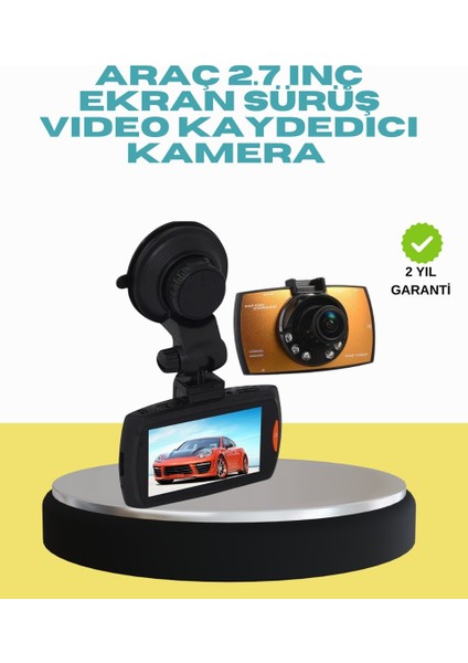 Renas Store Araç Içi Güvenlik Kamerası Hareket Algılamalı Hd Dvr