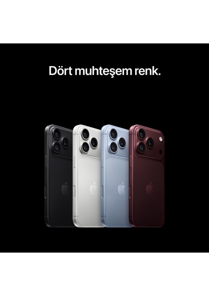 iPhone 18 Pro 512 GB Gümüş