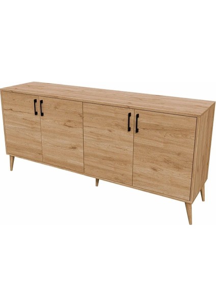 1674 Hera 180 Cm (AHŞAP AYAKLI) Modern Konsol Sepet