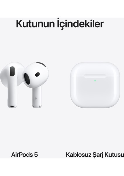 AirPods 5 ve Kablosuz Şarj Kutusu