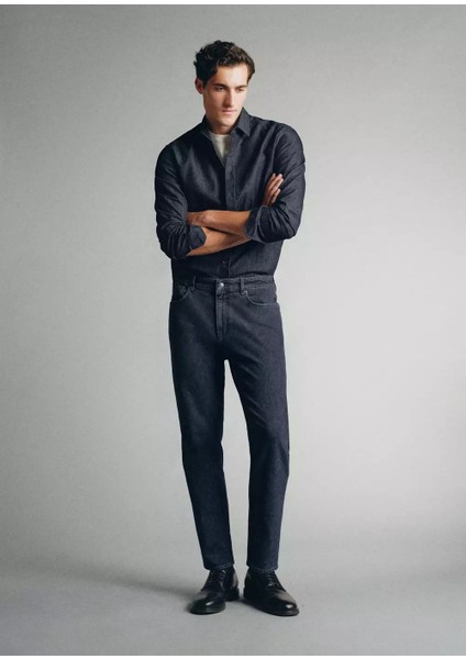 Italya’da Üretilen Tapered Fit Candiani Kumaşlı Jeans fiyatları