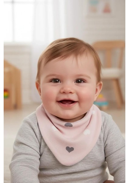 Babyjem Yenidoğan Fular Önlük (Pembe) fiyatları