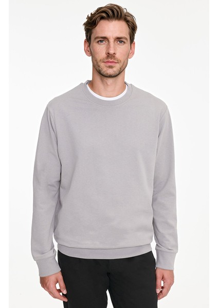 Altınyıldız Classics Pamuklu Standart Fit Normal Kesim 2 Iplik Bisiklet Yaka Sweatshirt
