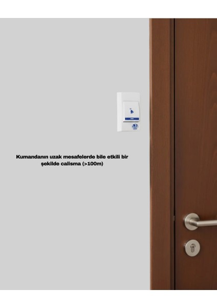 Kablosuz Kapı Zili Ev ve Ofis Için Konforlu Çözüm fiyatları