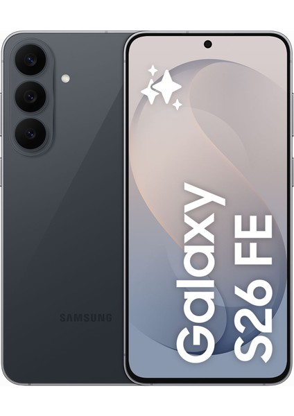 Samsung Galaxy S26 FE 256 GB 8 GB Ram (Samsung Türkiye Garantili) Grafit Gri