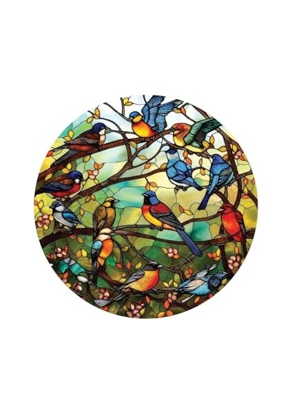 Vitray Orman Korosu 570 Parça Round Puzzle fiyatları