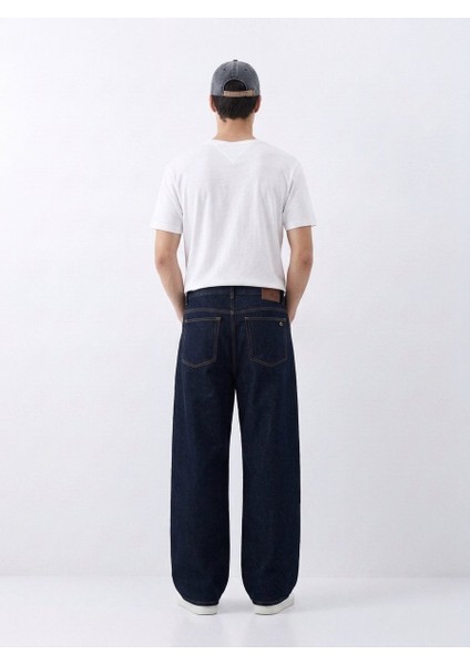 Rıano Baggy Dark Indigo Jean Pantolon modelleri