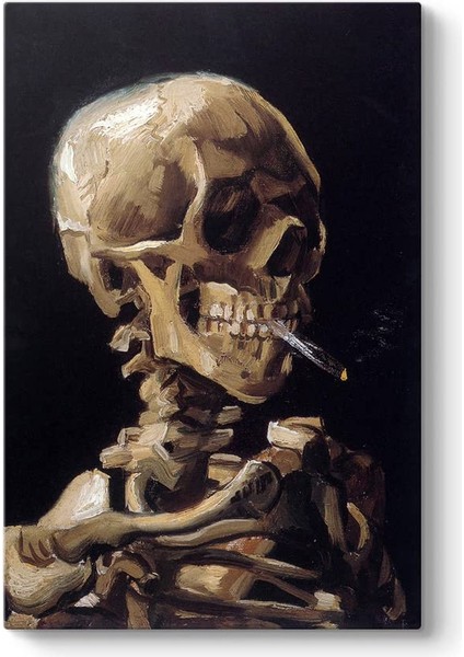 Vincent Van Gogh - Skull Tablosu 30 x 45 indirimleri